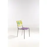 Kodu-Stuhl (Kodu Chair) by Franz West, 1999-2005, Acier, lin, tissu et contreplaqué, sold Jun 2023