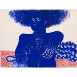 Adonis by Alekos Fassianos, 1970, Gouache sur papier marouflé sur toile, sold Jun 2023