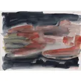 Standomi 19 by Günther Förg, 2001, Aquarelle sur papier, sold Jun 2023