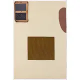 Shadow 70 by James Brown, 1990, Peinture et collages sur papier Japon, sold Jun 2023