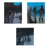 Sans titre (tryptique) by Marc Desgrandchamps, 2003, Huile sur toile, sold Jun 2023