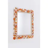 Orange Baroque - Pièce unique by Thomas Boog, Bois peint, coquillages et miroir, sold Jun 2023