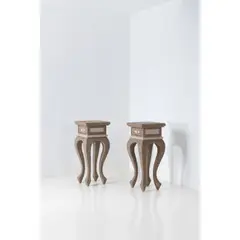 Octopode - Pièce unique by Thomas Boog, Bois peint et coquillages, sold Jun 2023