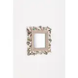 Double Cadre - Pièce unique by Thomas Boog, Bois, coquillages, coquillages peints et miroir, sold Jun 2023