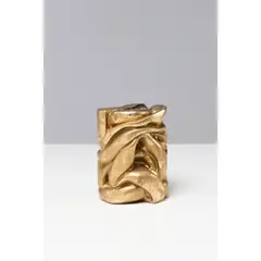 Compression by Serges Mansau, Plâtre doré, sold Jul 2023