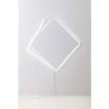 Ne'on Life by François Morellet, 2008, Néon blanc et acrylique sur toile montée sur panneau, sold Oct 2023