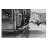 Amerikanische Straßenszene by Horst H. Baumann, 1960, gelatin silver print, sold Mar 2026