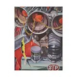 STP by Fritz Köthe, 1968, oil on canvas, sold Mar 2026