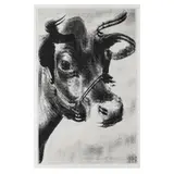 Cow by Andy Warhol, 1966, screenprint, sold Oct 2025