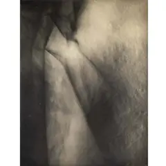 Ohne Titel aus der Serie: 'Photogenics', ca. 1945 by Lotte Jacobi, gelatin silver print, sold Oct 2025