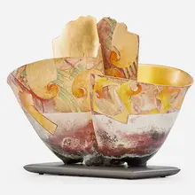 Large Pair On Base by Bennett Bean, sold Jan 2017