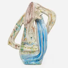 Figural Vessel by Marcello Fantoni, Italy, sold Jan 2017