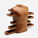 Chest of Drawers by Gene Sherer, 1987, cherry, sold Jan 2023