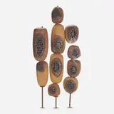 Untitled by Raul Coronel, c. 1960, glazed stoneware, sold Jan 2023