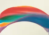 Phenoma Burris III Arch by Paul Jenkins, 1972, watercolor, sold Sep 2026