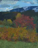 Landschaft by Adolf Gross, 1905, pastel, offered Sep 2026