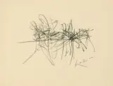 Komposition by Georges Mathieu, drawing, sold Sep 2026