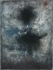 Abstract Study by Douglas Portway, oil on board, sold Sep 2026