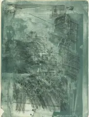Post by Robert Rauschenberg, 1969, chalk, offered Sep 2026