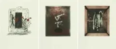 La pierre trouant le sens mais, plus tard, le ciel au fond de l'entaille by Antoni Tàpies, 1981, pencil, sold Sep 2026