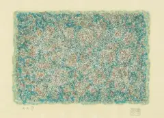 Scent of white rose by Mark Tobey, color lithograph, offered Sep 2026