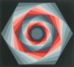 Konkrete Komposition by Victor Vasarely, pencil, offered Sep 2026