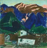 Im Glarnerland by Albert Pfister, oil on board, sold Sep 2026