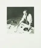 Miro beim Malen by Ernst Scheidegger, photograph, offered Sep 2026