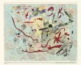 Bewegung in Hellgrau by Otto Nebel, 1972, mixed media, offered Jun 2026