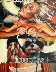 Glanz (Roberto Cavalli) by Jörg Lohse, 2009, oil on canvas, offered Jun 2026