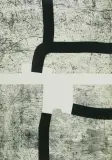 Bi-Aizatu by Eduardo Chillida, 1988, aquatint, sold Jun 2026