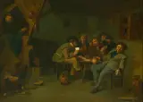 Kopie um 1800 Kartenspieler by Pieter de Bloot, oil on canvas, offered Jun 2026