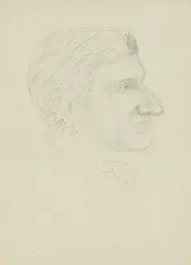 Portrait de Jean Epstein by Fernand Léger, 1922, pencil, offered Jun 2026