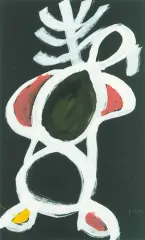 Le paradis perdu ou la lucarsie de la roche by Eugène Ionesco, 1982, gouache, sold Jun 2026
