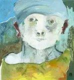 Prefer to Smile by Ingerlise Vikne, 2009, acrylic, sold Jun 2026