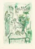 Eau-forte pour Franz Meyer by Marc Chagall, 1961, color etching, sold Jun 2026