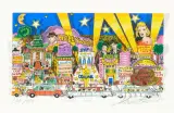 Stars over L.A. 2010 by Charles Fazzino, color lithograph, sold Jun 2026
