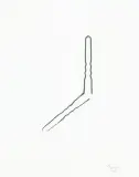 Klammer by Jean Mauboulès, 2006, pencil, offered Jun 2026