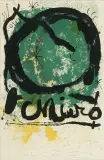 Affiche pour l'exposition Miro by Joan Miró, 1964, color lithograph, sold Jun 2026