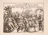 Die Getreidehorter by Daniel Hopfer, etching, sold Mar 2024