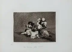 22 Bll by Goya, etching, sold Mar 2024