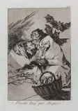 Mucho hay que chupar (Bl by Goya, etching, sold Mar 2024