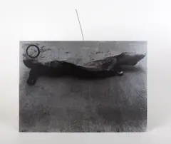 Ein-Stein-Zeit by Joseph Beuys, 1984, screenprint, sold Mar 2024