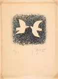 Aus: Lettera amorosa by Geroges Braque, 1963, color lithograph, sold Mar 2024