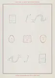 Rébus by Marcel Broodthaers, 1973, screenprint, offered Mar 2024
