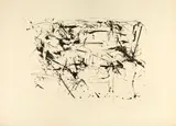 Ohne Titel by Peter Brüning, 1961, lithograph, offered Mar 2024