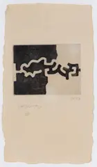 Lsaitasun by Eduardo Chillida, 1983, drypoint, sold Mar 2024