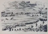 Weite Landschaft by Lovis Corinth, 1916, lithograph, offered Mar 2024
