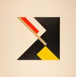 Diagonalkonstruktion im Quadrat II by Walter Dexel, 1968, screenprint, sold Mar 2024