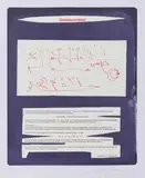 Das Gästebuchrätsel by Felix Droese, screenprint, sold Mar 2024